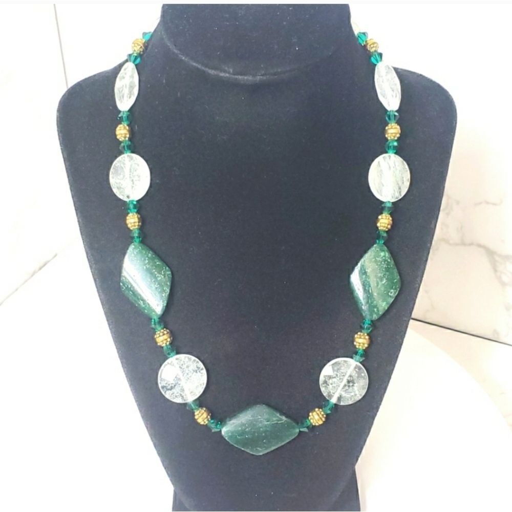 ARTISAN Resin Bead Toggle Necklace